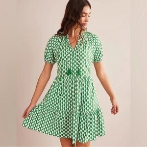 Boden Short Sleeve Jersey Mini Dress, size 4R